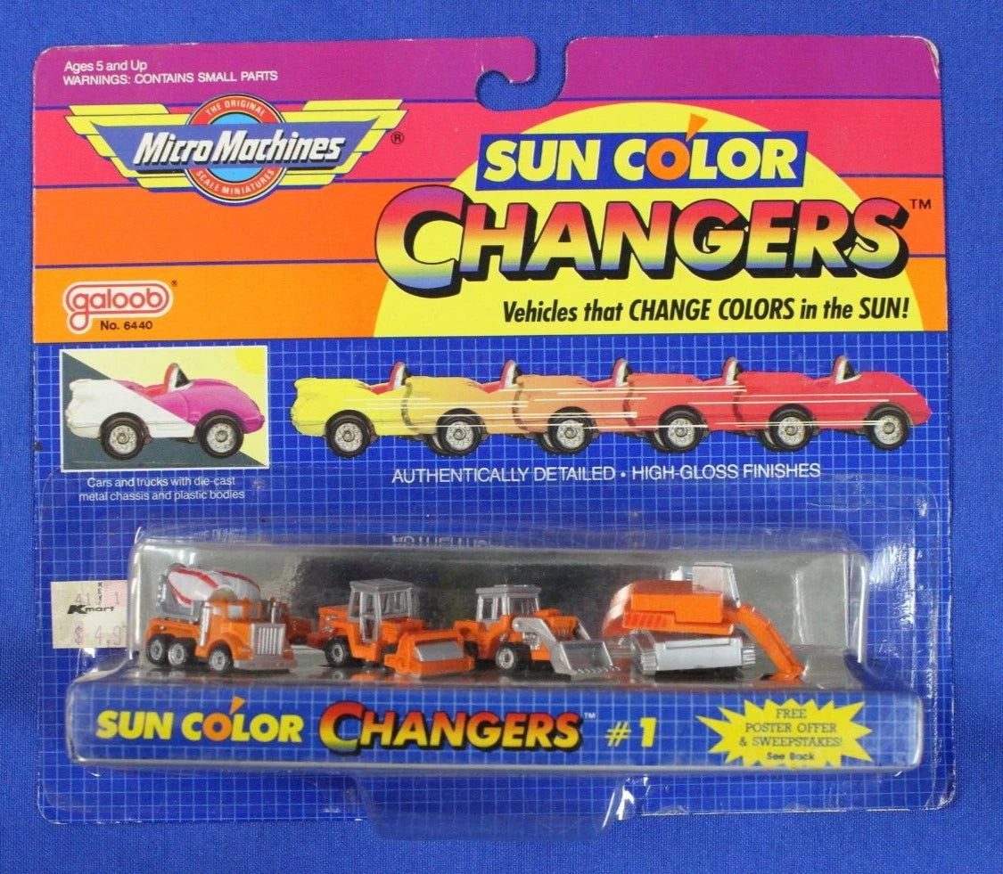 1980s Galoob Lot of 6 Sealed Micro Machines Vehicle Planes Collection No. 6400