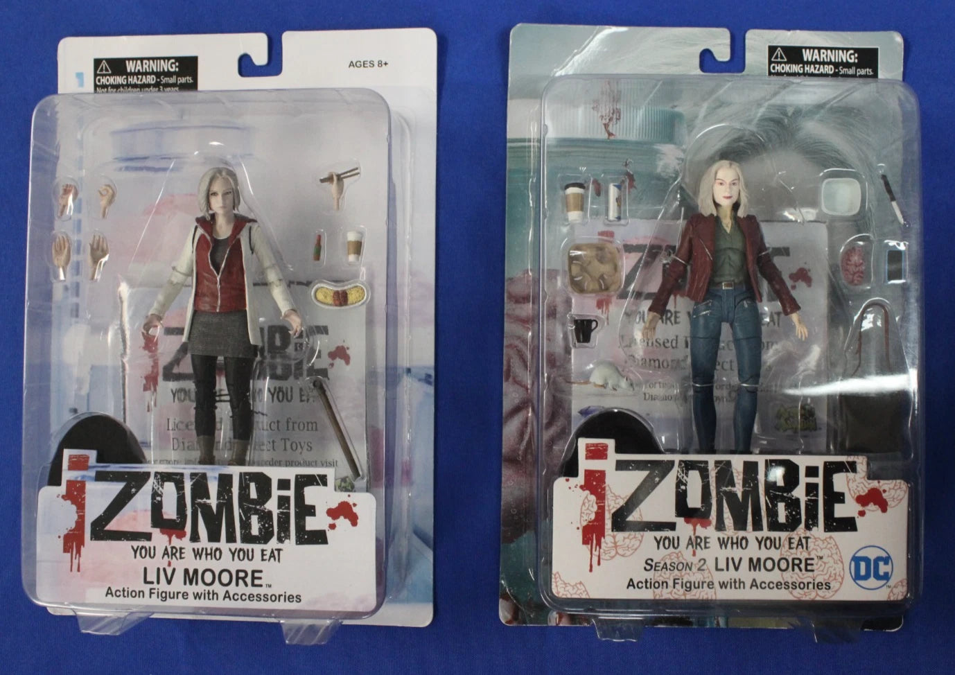 Diamond Select Toys iZombie Season 1 & 2 Liv Moore Figures Complete in Box