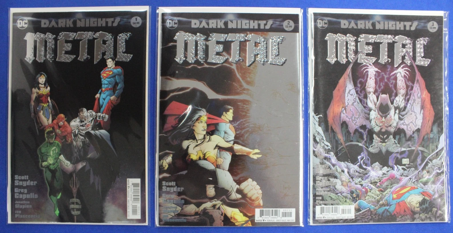 Dark Nights Metal #1-6 + Tie-Ins Complete Set Lot of 18 VF-VF/NM