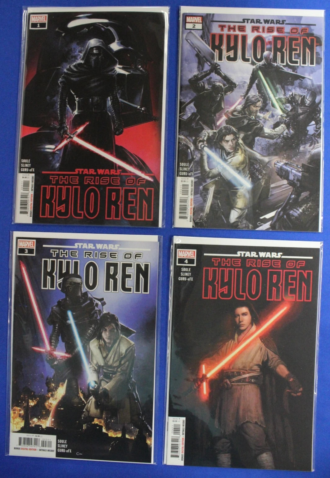 Star Wars The Rise of Kylo Ren #1-4 Complete Set VF/NM