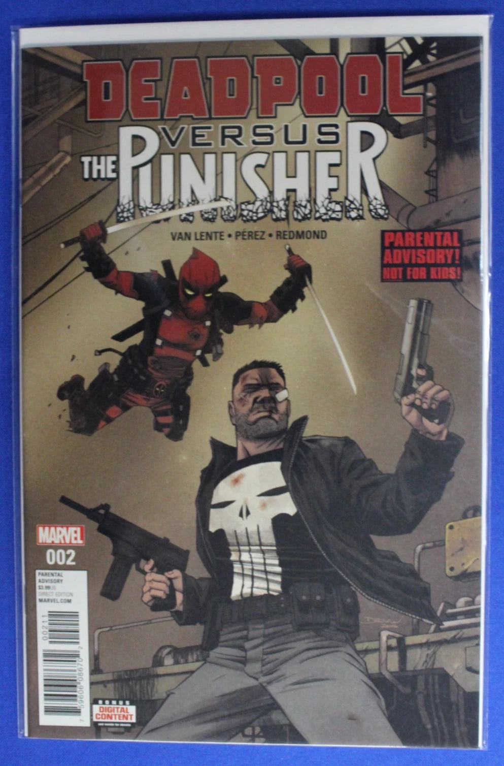 Deadpool Versus Punisher #1-5 Complete Set + Variants Lot of 7 VF/NM
