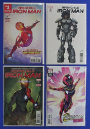 Invincible Iron Man #1-3 + Champions #4 VF/NM