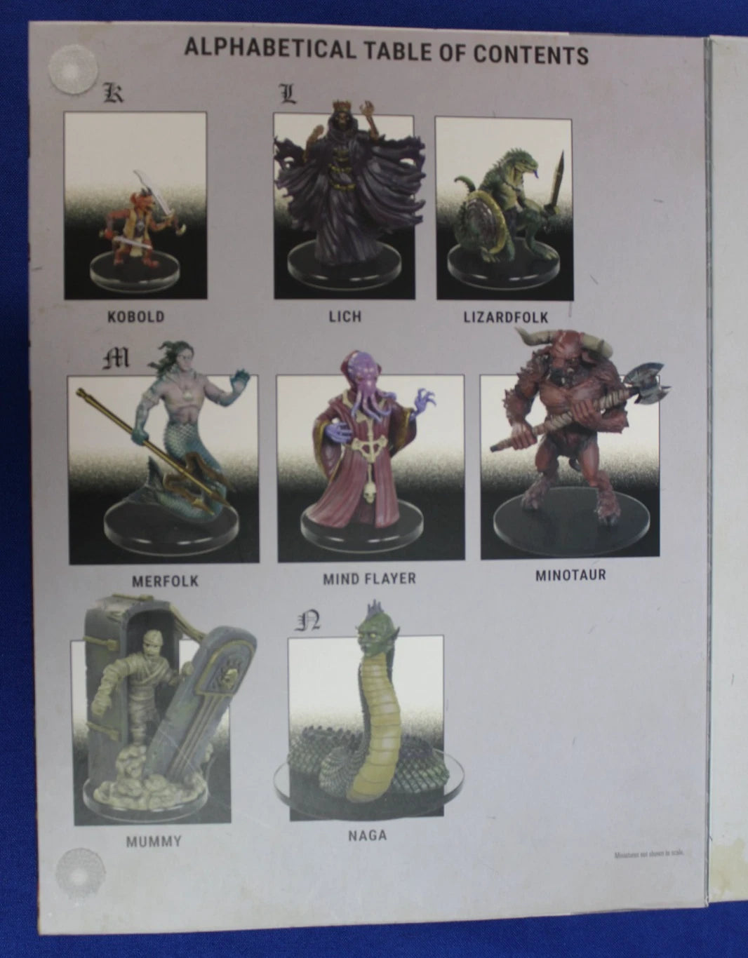 Dungeons and Dragons Classic Collection Monsters K-N Miniatures