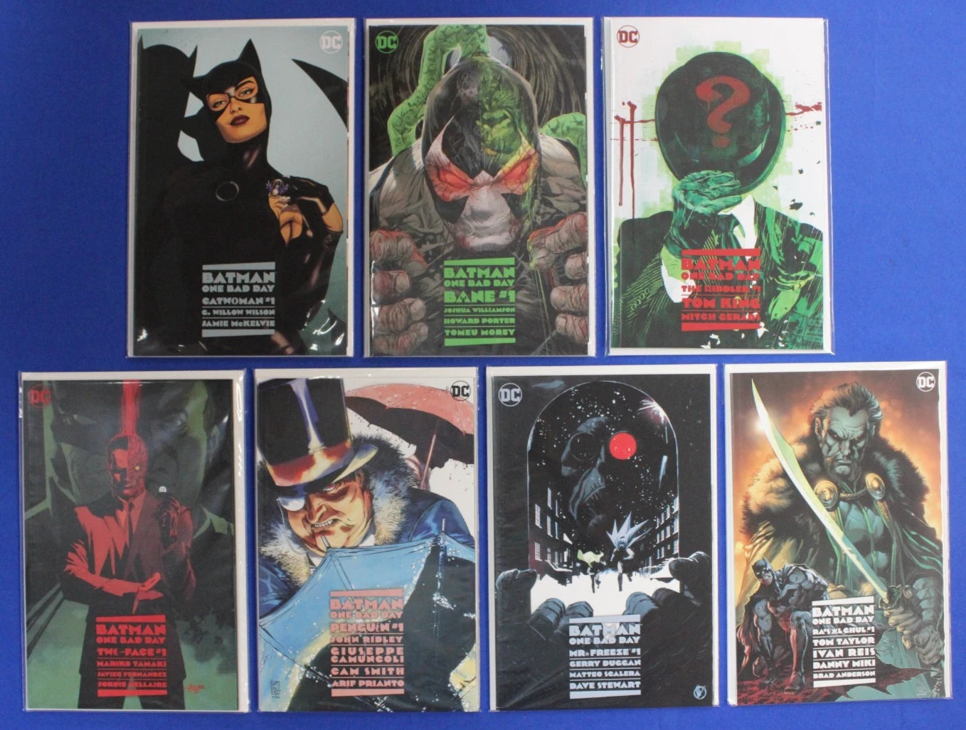 Batman One Bad Day Lot of 7 VF/NM