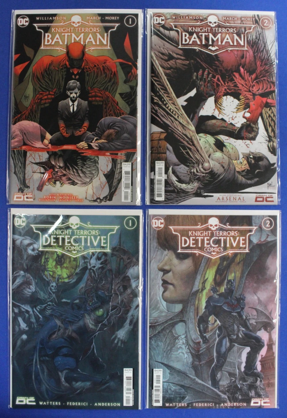 Knight Terrors #1-4 Complete Set + Extras Lot of 25 VF/NM