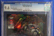Battle Chasers #2 Dynamic Forces Chromium Variant CGC 9.6 NM+ DAMAGED