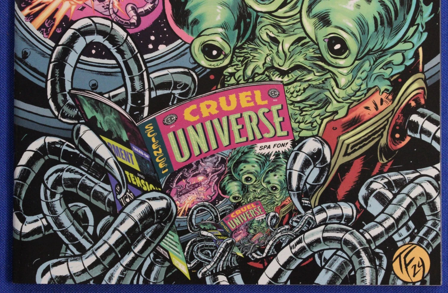 EC Cruel Universe #1 1:100 Tom Fowler Bill Crabtree Variant VF/NM