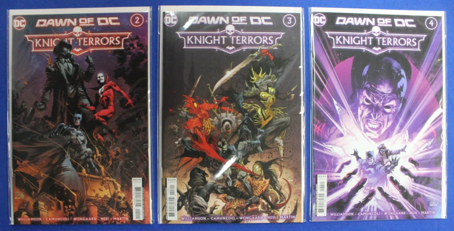 Knight Terrors #1-4 Complete Set + Extras Lot of 25 VF/NM