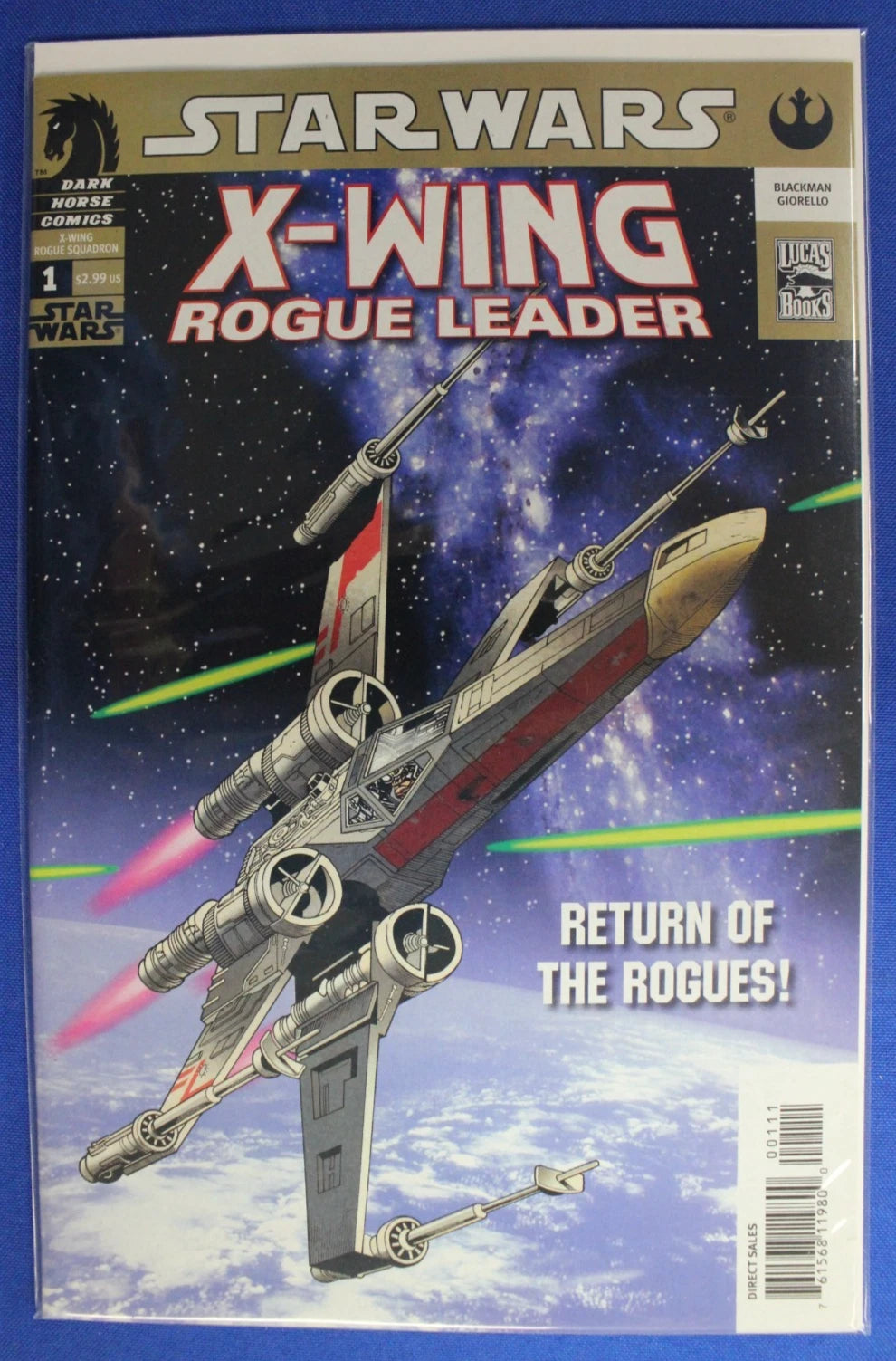 Star Wars X-Wing Rogue Leader #1-3 Complete Set VF/NM