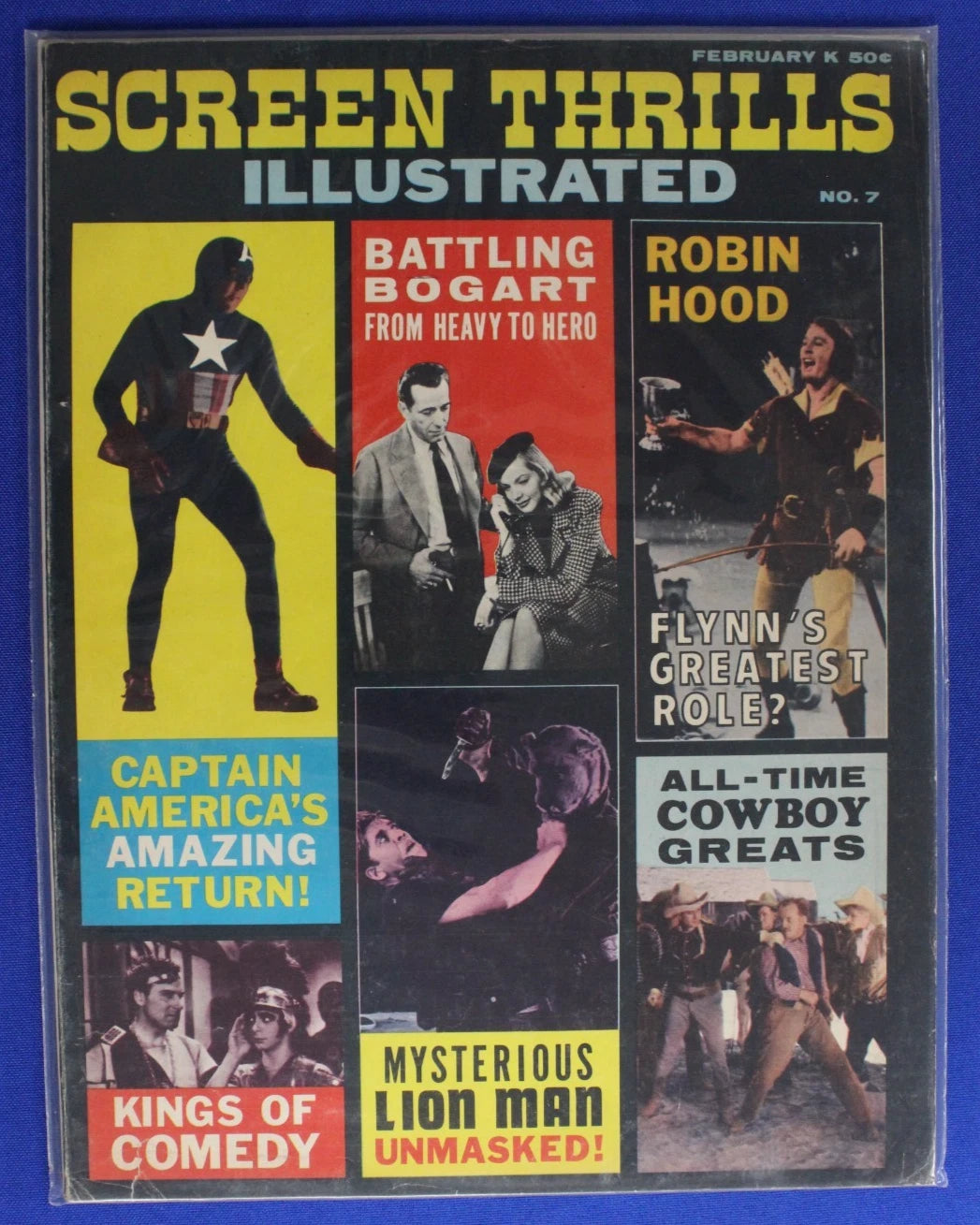 Screen Thrills Illustrated #1-10 Complete Set VG/FN