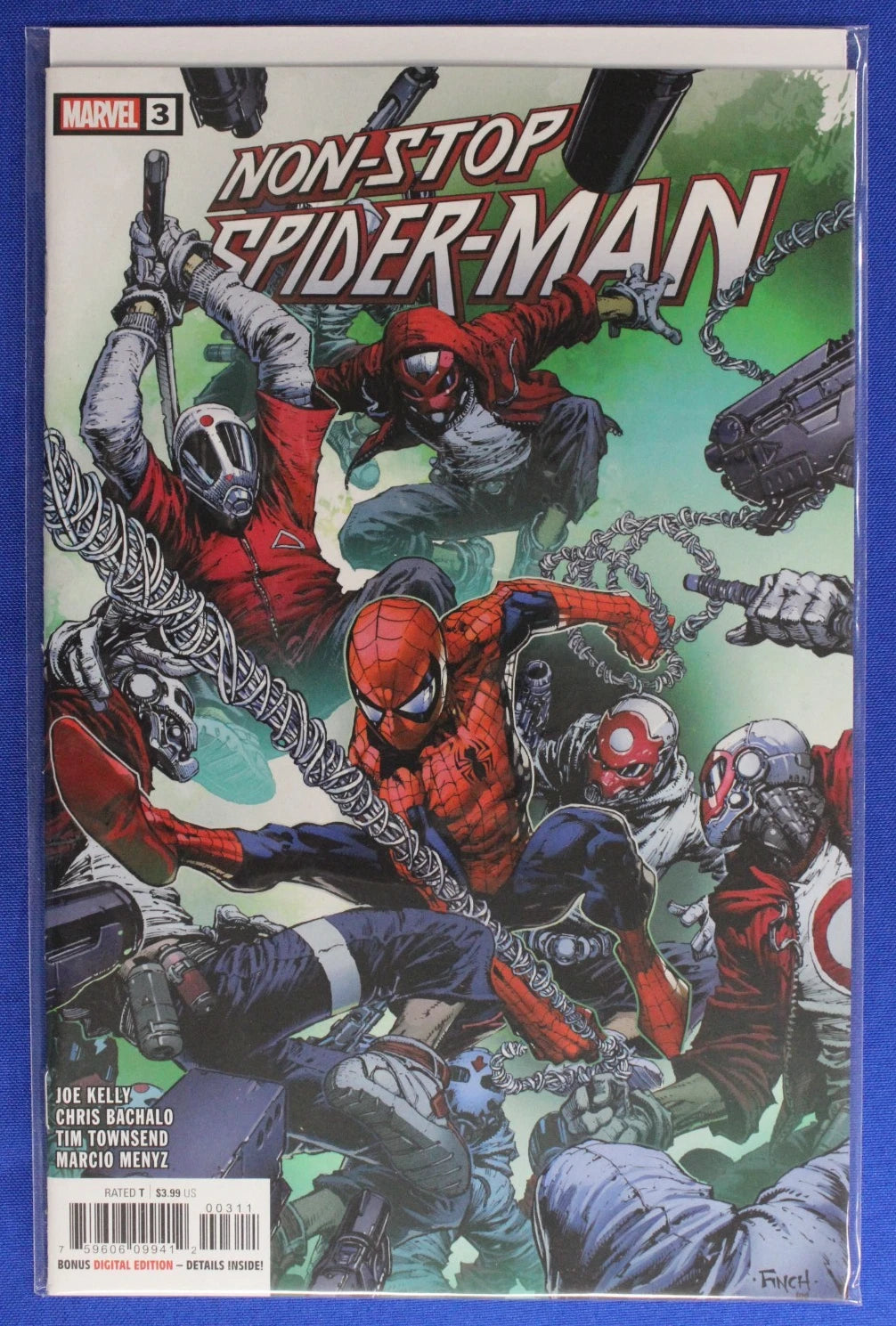 Non-Stop Spider-Man #1-5 Complete Set + Variants Lot of 7 VF/NM