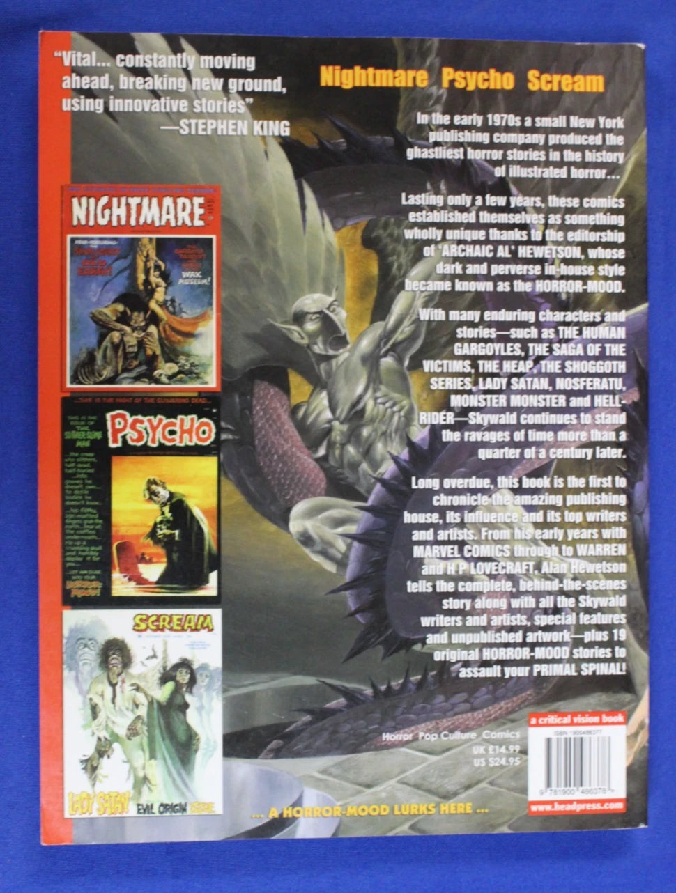 The Complete Illustrated History of Skywald Horror-Mood by Alan Hewetson 2004