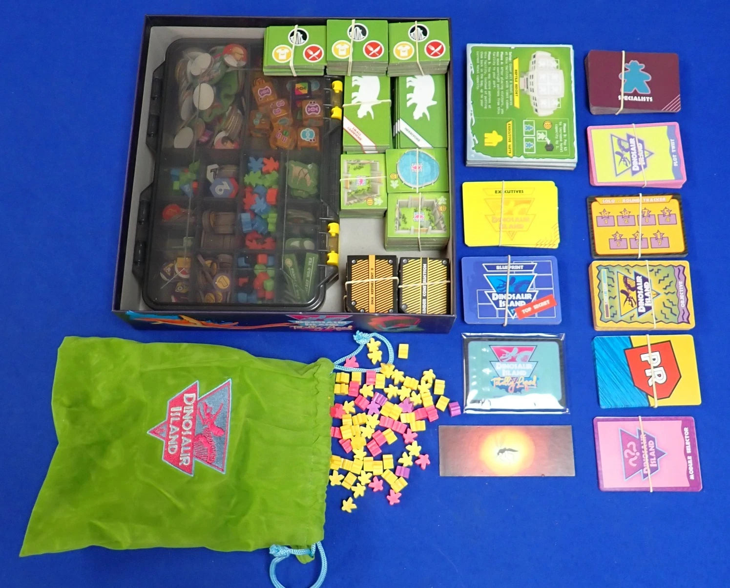 Dinosaur Island Extreme Edition + Duelosaur & Totally Liquid Expansion KS Lot