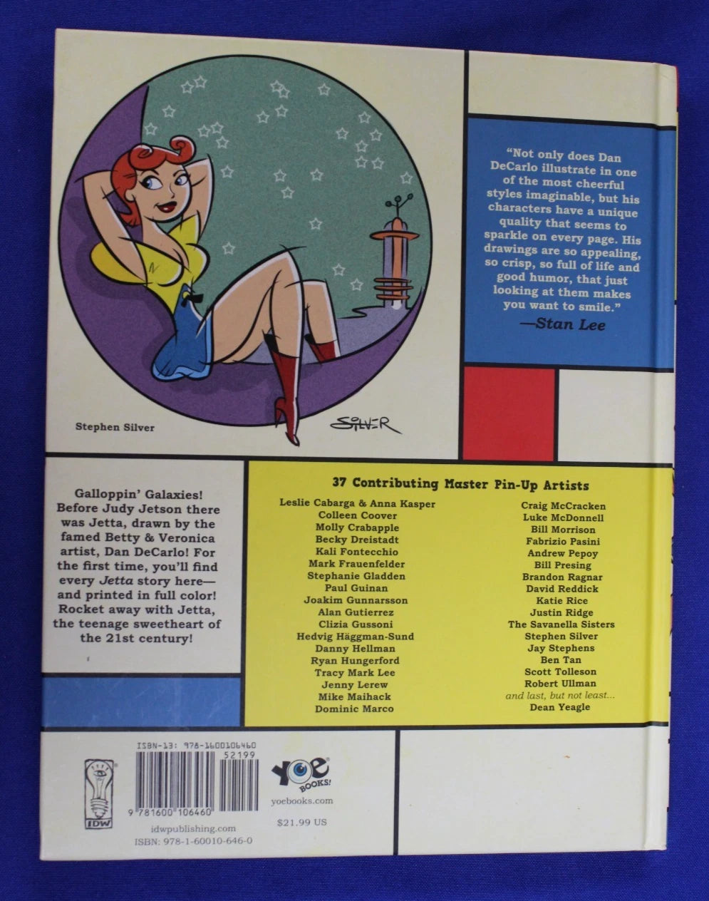 IDW 2010 Dan DeCarlo's Jetta + Pin Up Art First Printing Hardcover