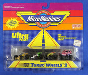 1980s Galoob Lot of 6 Sealed Micro Machines Vehicle Planes Collection No. 6400
