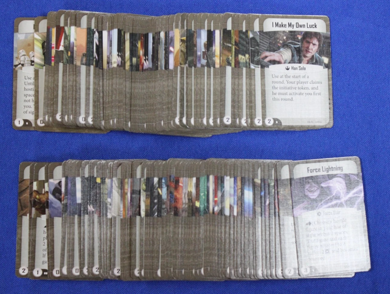 Star Wars Imperial Assault Waves 1-7 Base Command + Skirmish Cards + Tokens