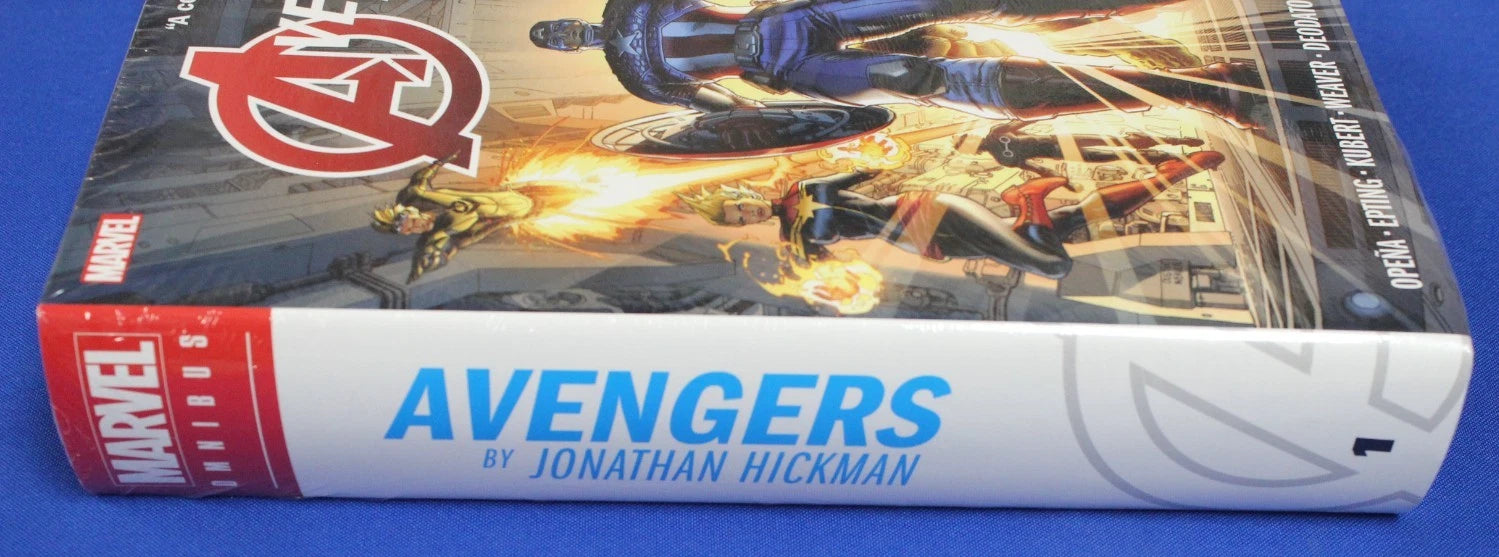 Avengers by Jonathan Hickman Hardcover Omnibus Lot Volumes 1 & 2