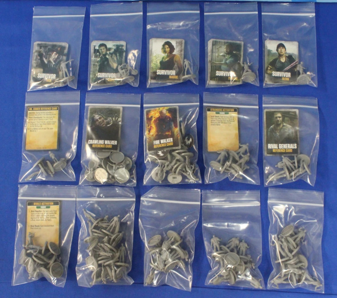 Cryptozoic Walking Dead No Sanctuary Board Game + Expansions Open Box Lot