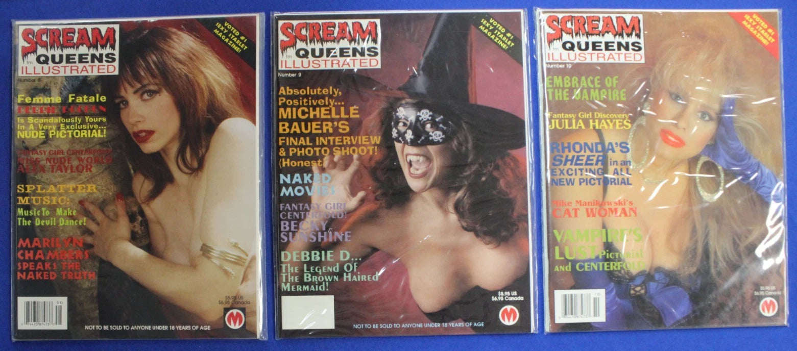 Scream Queens Illustrated #1-10 Lot VF