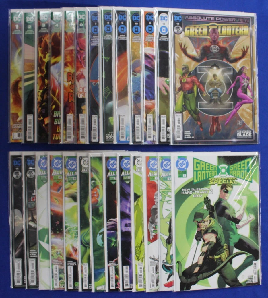 Green Lantern #1-18, 21-23 + Extras Lot of 26 VF/NM