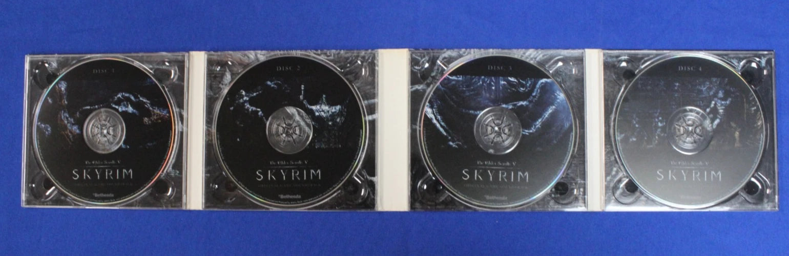 The Elder Scrolls V Skyrim Soundtrack CD Set Signed by Jeremy Soule
