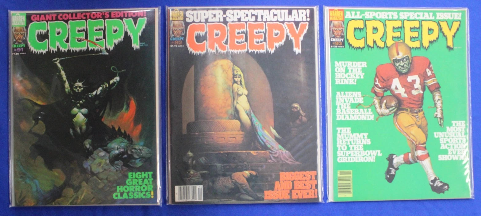 Creepy Magazine #76-113 Lot of 38 FN-VF