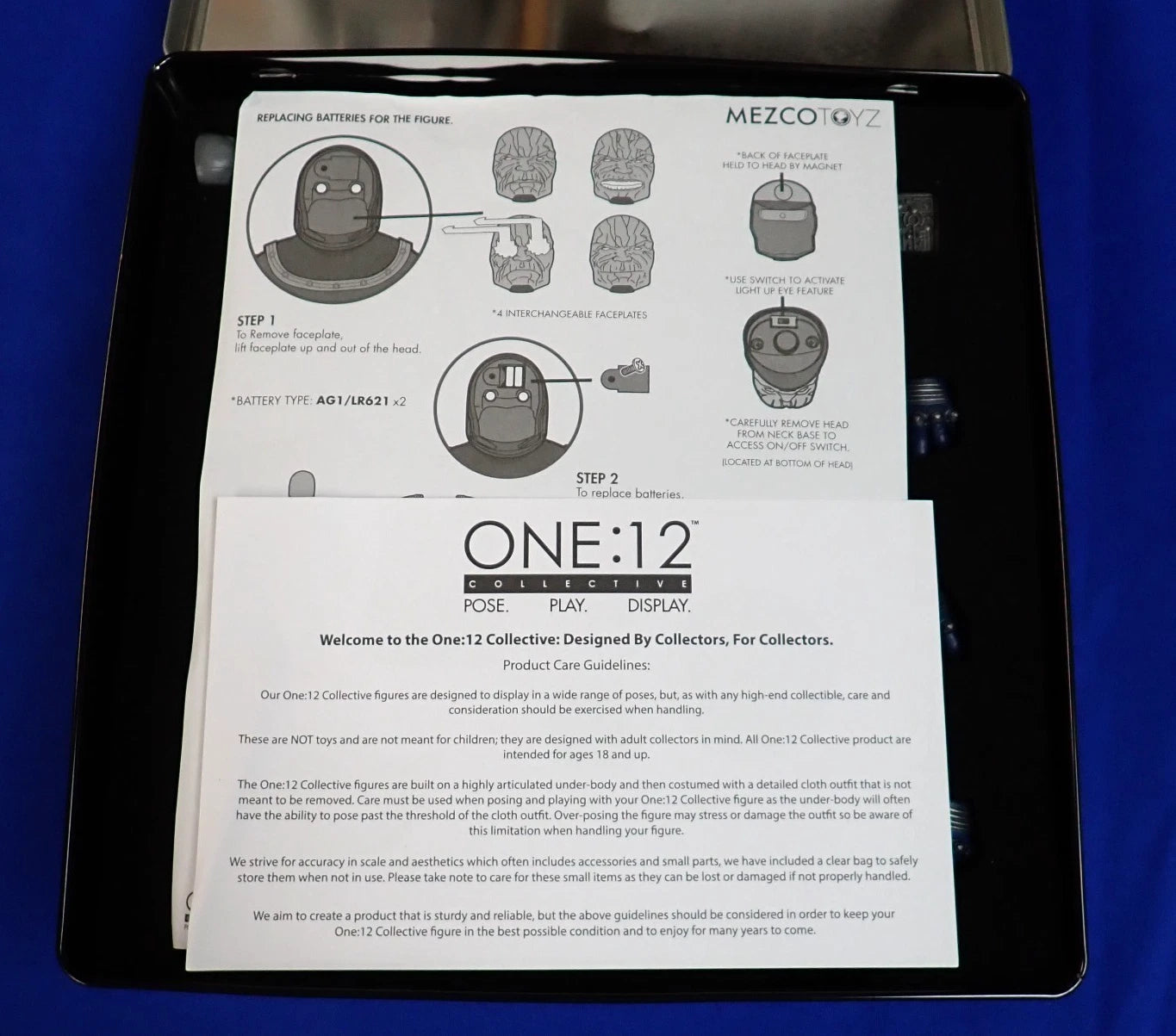 Mezco Toyz ONE:12 DC Darkseid PX Previews Exclusive Complete