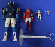 Bandai 1984 Godaikan Gardian Chogokin Mecha Robot With Stand