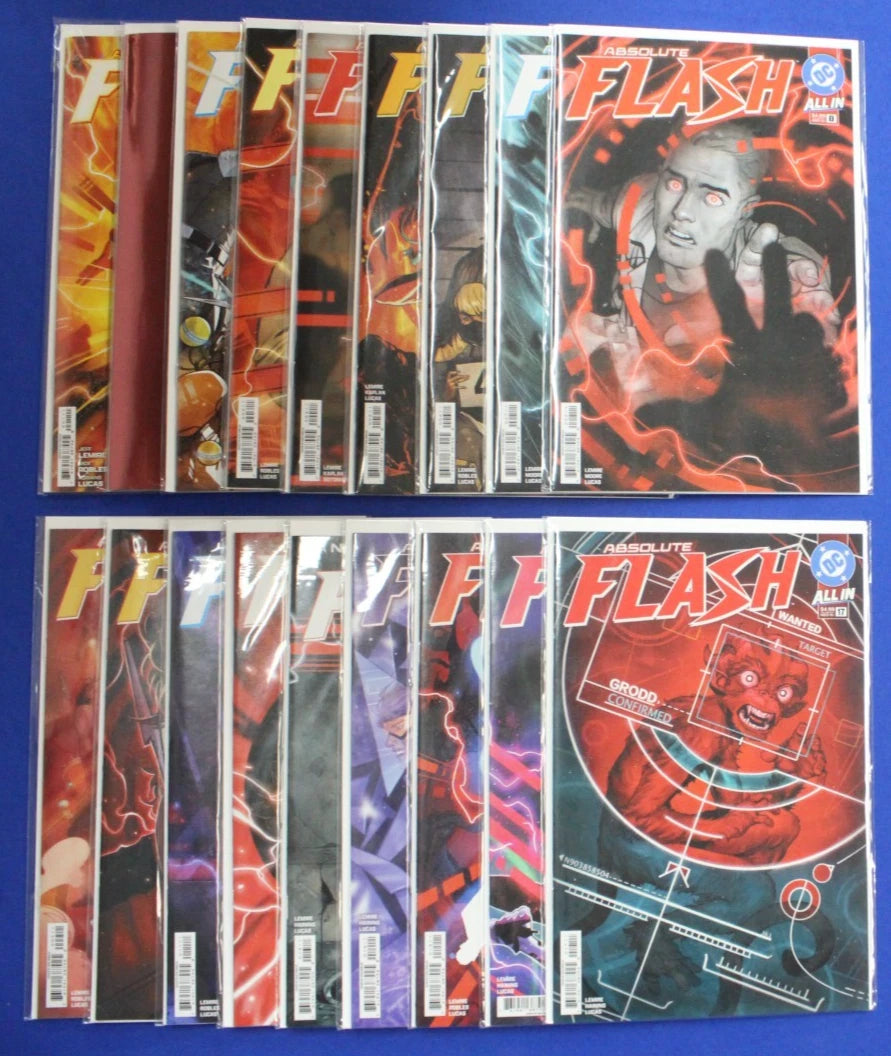 Absolute Flash #1-17 + #1 Foil Logo Variant VF/NM