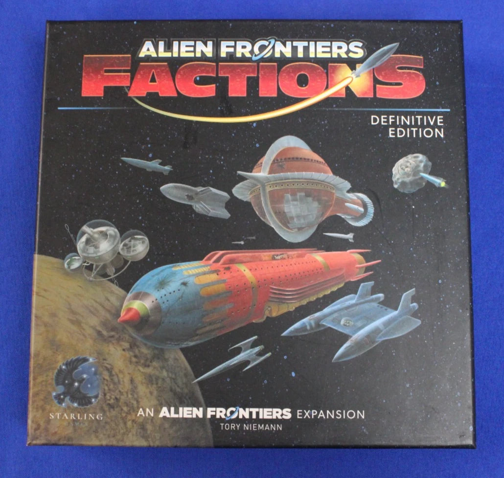 Alien Frontiers Factions Expansion Complete in Box