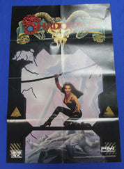 Shadowrun Role Playing Game Vintage 22 x 34 in Promo Poster