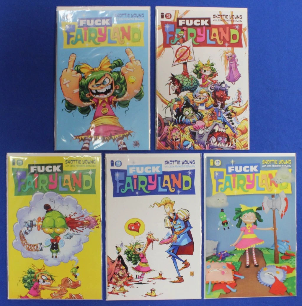 I Hate Fairyland #1-5 Uncensored F*** Variants VF/NM