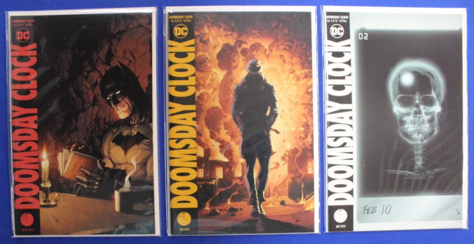 Before Watchmen & Doomsday Clock #1-12 Complete Set Lot of 21 VF/NM