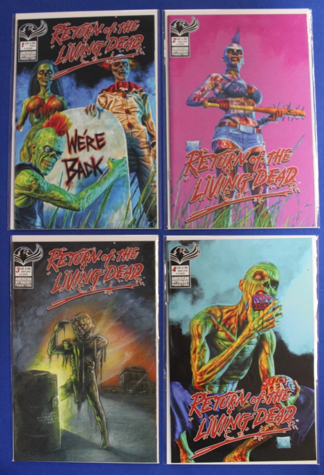 Return of the Living Dead #1-4 Full Set NM