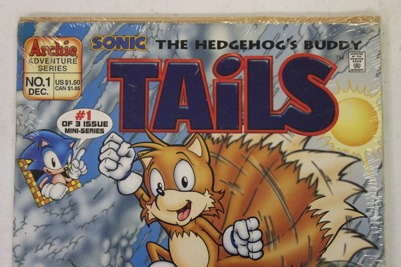 Tails Sonic the Hedgehog's Buddy #1-3 Super Adventure Pack SEALED