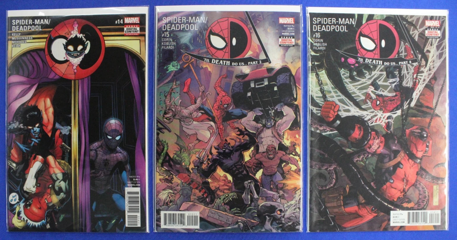 Spider-Man/Deadpool #1-23 + 1.MU w/ Variants Lot of 34 VF/NM