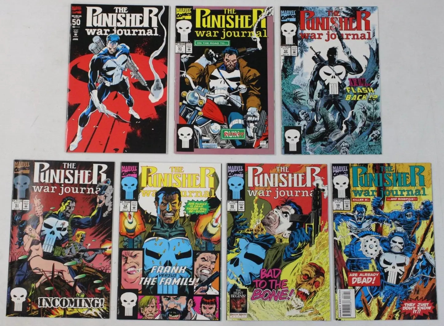 The Punisher War Journal #1-80 Complete Set