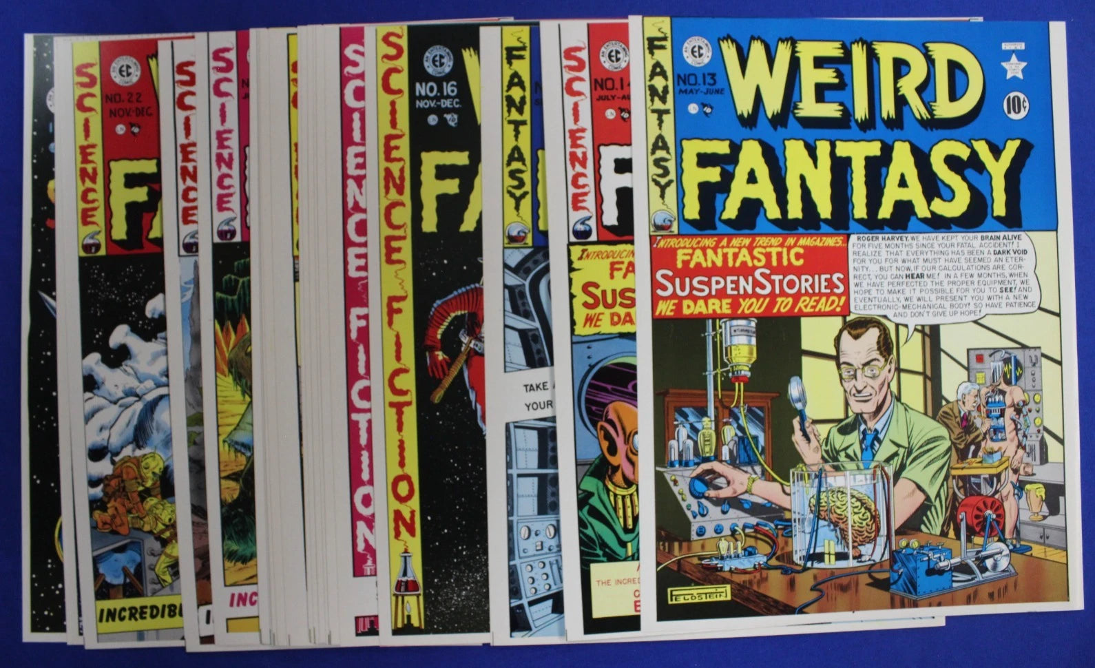 EC Weird Fantasy Cover Portfolio Set of 24 Art Prints Ross Cochran