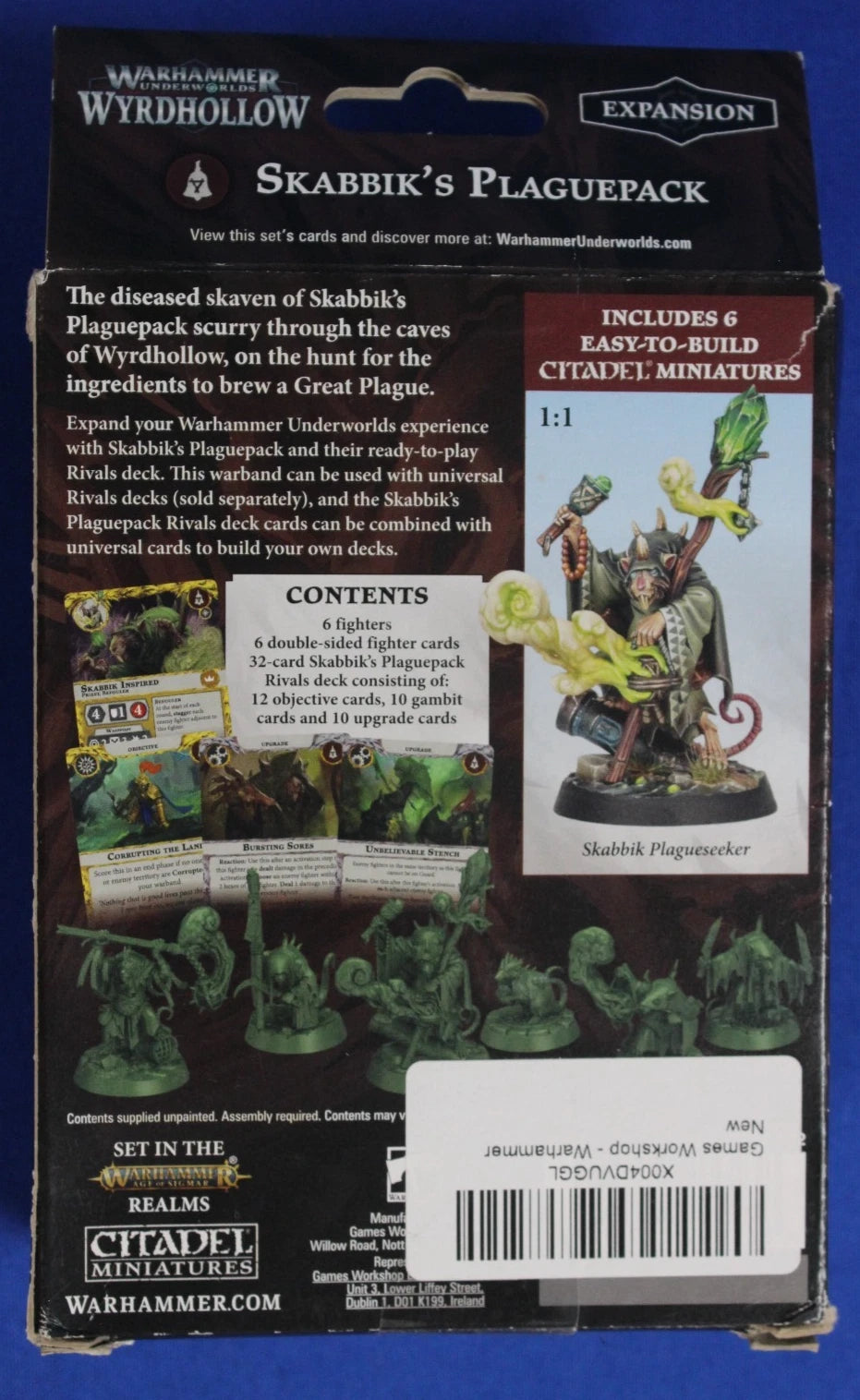 Warhammer Underworlds Wyrdhollow Skabbik's Plague Pack