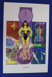 DC 1988 Watchmen Art Portfolio American & French Covers + Promotional Posters