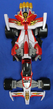 Bandai Power Rangers Super Megaforce Deluxe Engine Machalcon Megazord Complete