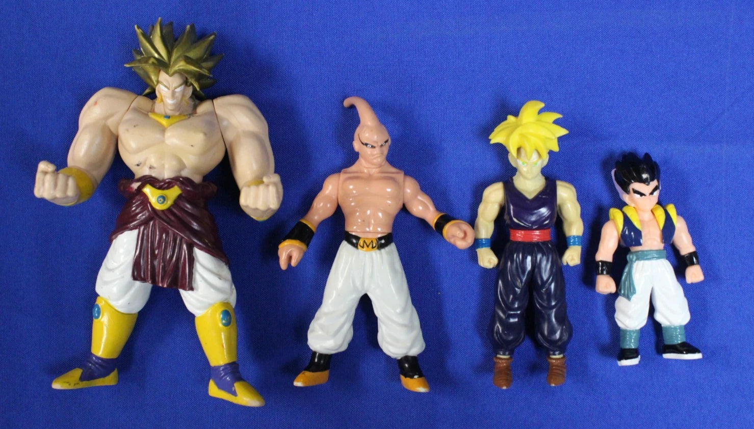 Dragon Ball Z Bandai Super Battle Collection + Bird Studio Mixed Figure Lot of 4