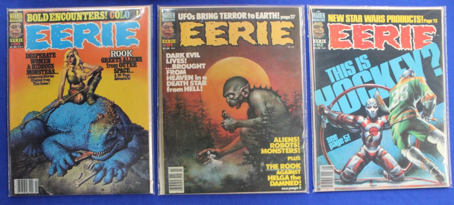 Eerie Magazine #80-107 Lot of 28 FN-VF