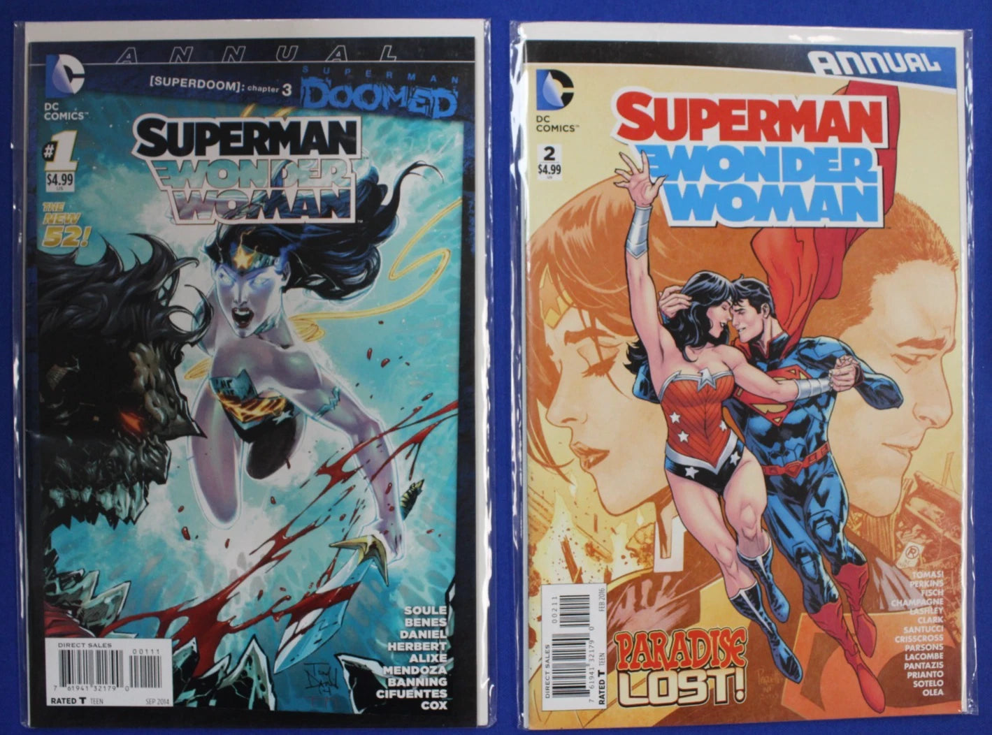 Superman Wonder Woman #1-29 + Annuals & One-Shot Complete Set VF-VF/NM