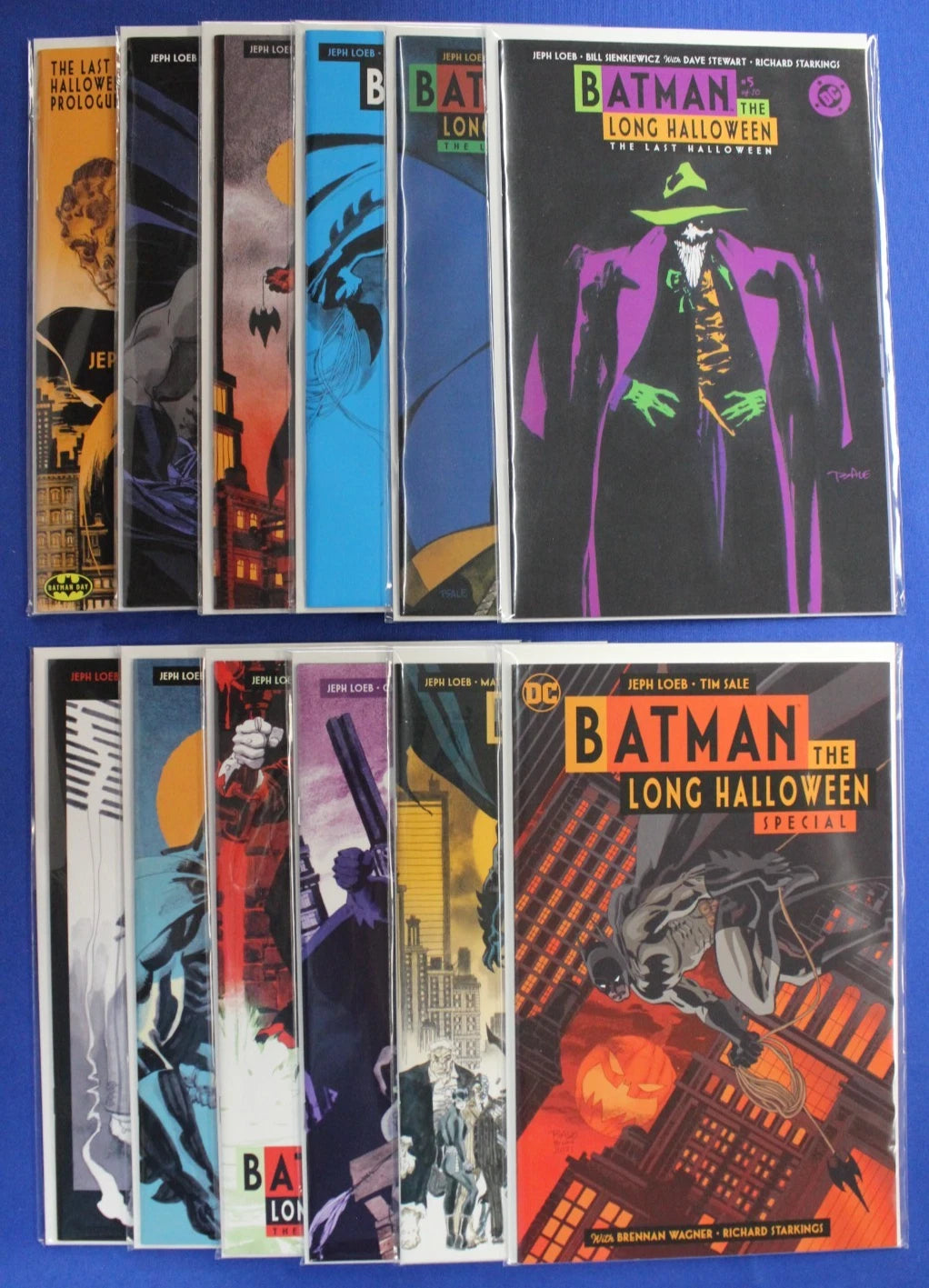 Batman The Long Halloween The Last Halloween #0-10 Complete Set + Special VF/NM