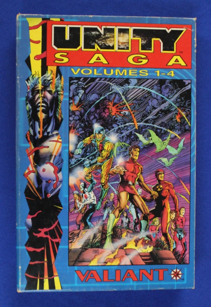 Valiant Comics 1994 Unity Saga Slipcase Volumes 1-4 Paperback