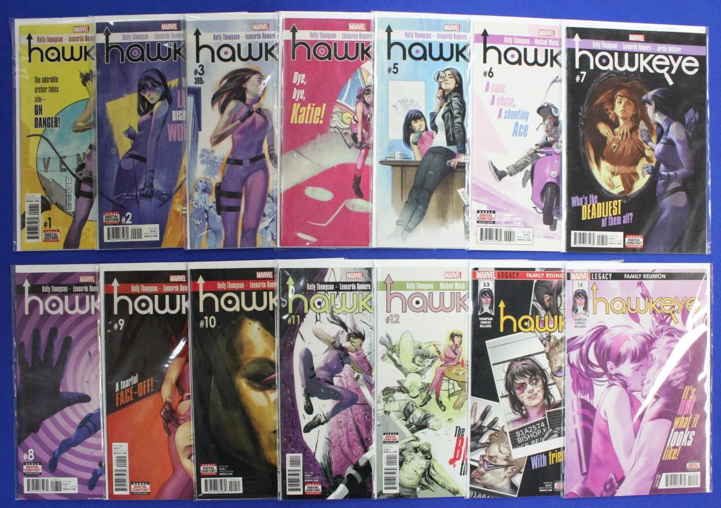 Hawkeye #1-16 Near Complete Set (NO 15-16) VF/NM