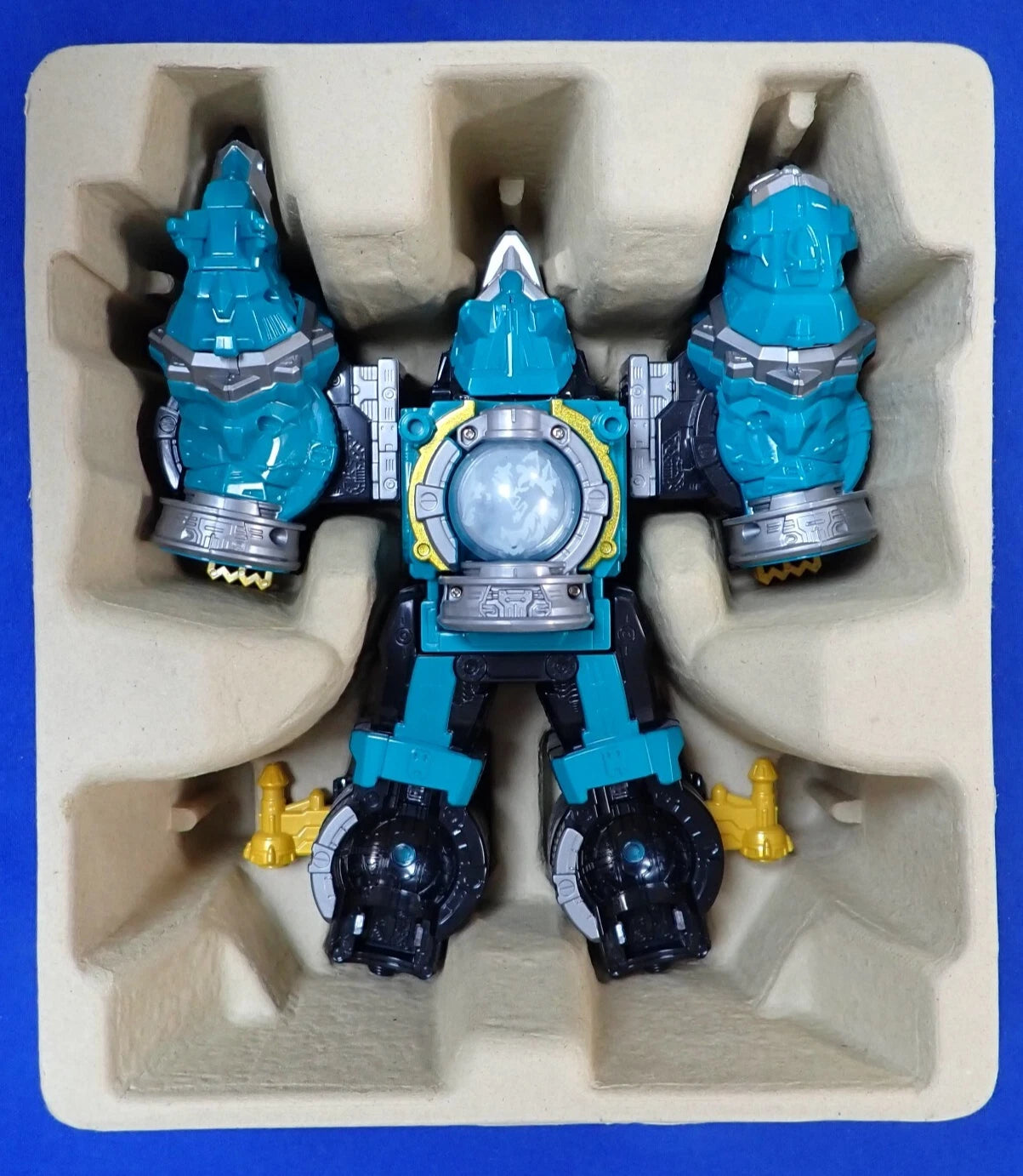 Bandai Power Rangers Cosmic Fury Deluxe Cerberus Voyager Complete Tested