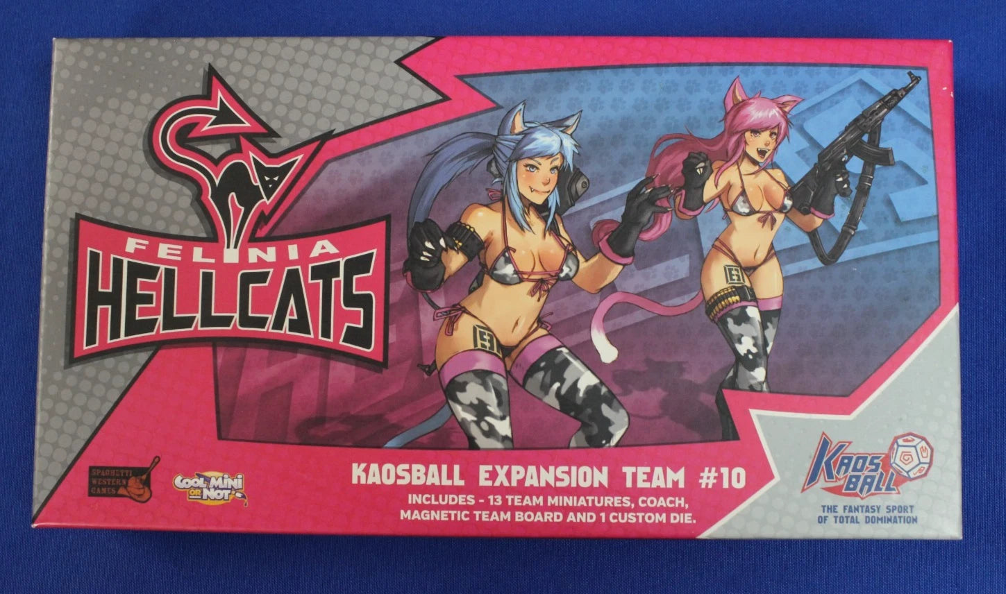 CMON Kaos Ball Board Game with Expansion Teams and Ringer Packs Complete in Box