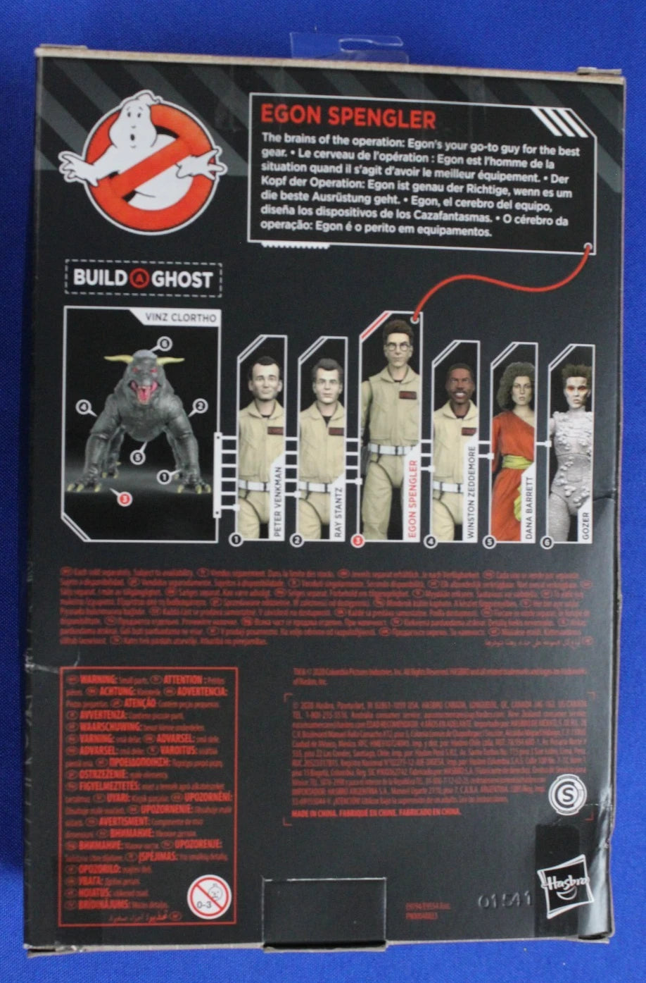 Hasbro 2020 Ghostbusters Plasma Series Terror Dog Build a Ghost Figure Lot of 7